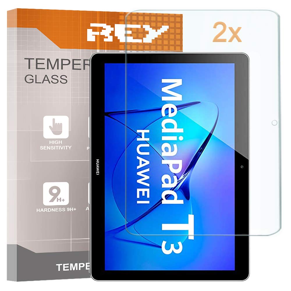 Screen Protector for HUAWEI MEDIAPAD T3 10", Tempered Glass Film, Premium quality, [Pack 2x]
