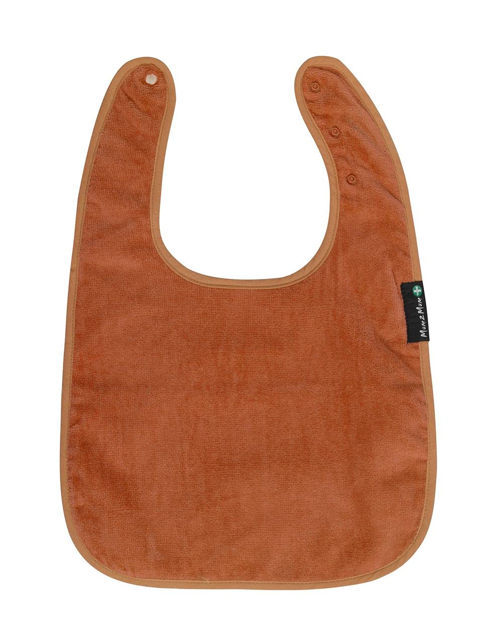 Mum 2 Mum Plus Adult/Special Needs Back Opening Feeding Apron in Rust