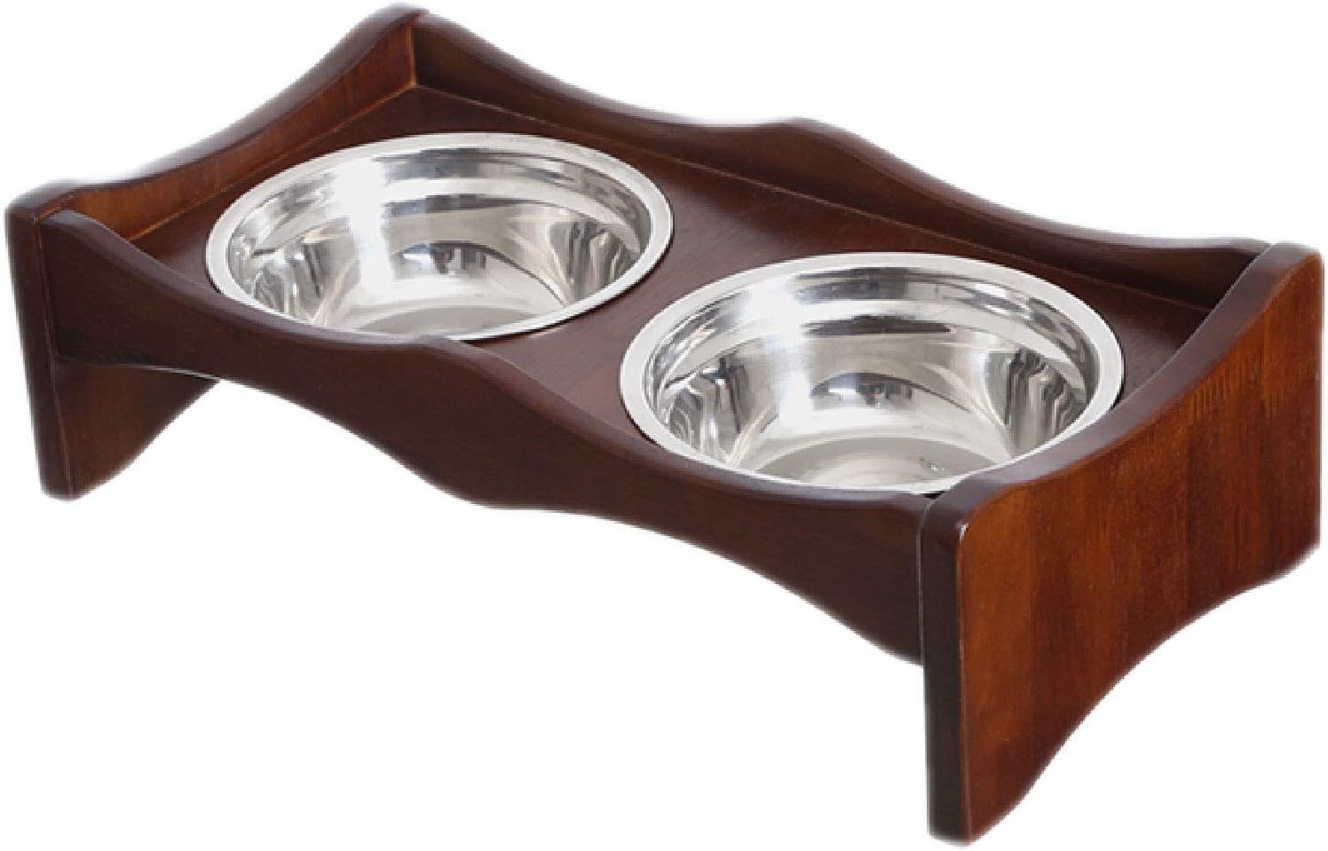 JFF Elevated Dog Stainless Steel Bowls, Raised Food Feeding