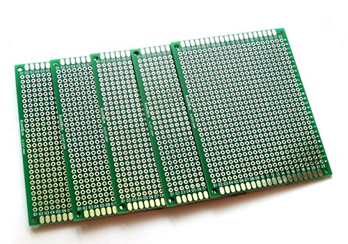 10PCS Double-Side Prototype PCB Universal Printed Circuit Board Universal PCB Circuit Board (6x8cm) - Thumbnail 5