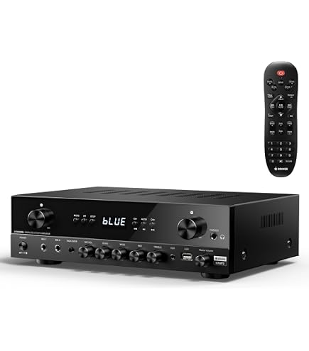 Amazon.com: Donner Stereo Receivers, Premium 1000W Peak Power 6