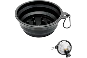 GENERIC Foldable Shaving Bowl with Carabiner, Silicone Shave Mug for Men, Quick Lather Shaving Cream Bowl, Portable Travel Shaving Soap Bowl, Non-Slip Base, Lightweight Collapsible Design