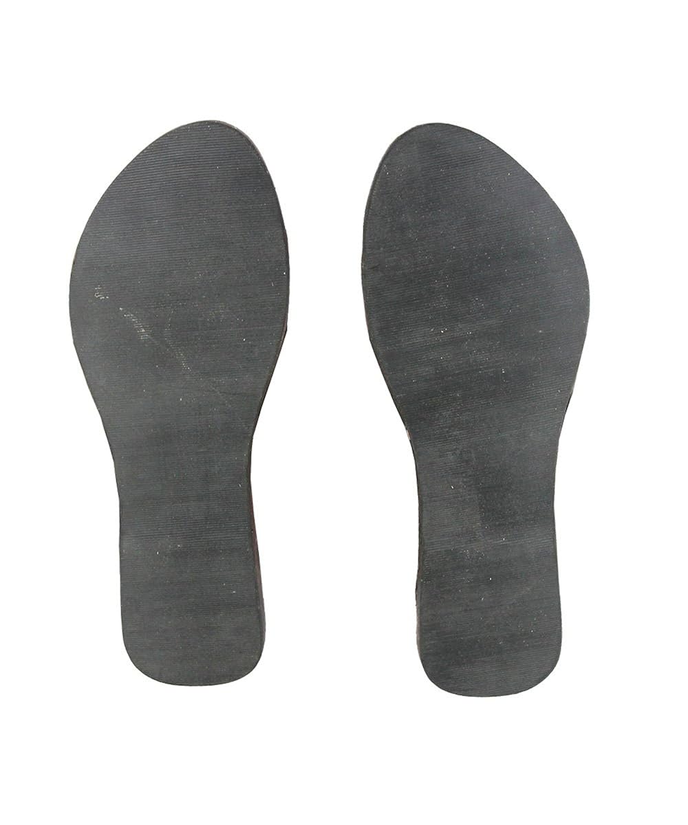 ekolhapuri dark brown s punching ladies authentic handmade genuine leather kolhapuri chappal