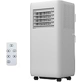 10000 BTU Portable Air Conditioner, 3 in 1 AC Unit with Fast Cooling, Energy Saving, Remote Control 24H Timer, Cools Rooms up to 450 Sq. Ft. &ndash; Quiet Air Conditioner for Bedroom, Office, Apartment