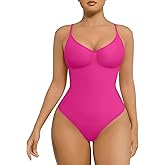 FeelinGirl Shapewear Bodysuit for Women Tummy Control Waist Bodysuit Thong Shapewear Body Shaper Going Out
