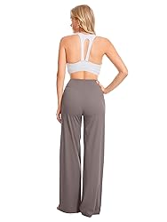 Yoga Pants Women Wide Leg Pants High Waist Stretch