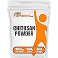 BulkSupplements.com Chitosan Powder - Chitosan 1000mg, Chitosan Supplements - Food Grade, Gluten Free & Soy Free, 1000mg per Serving, 500g (1.1 lbs) (Pack of 1)