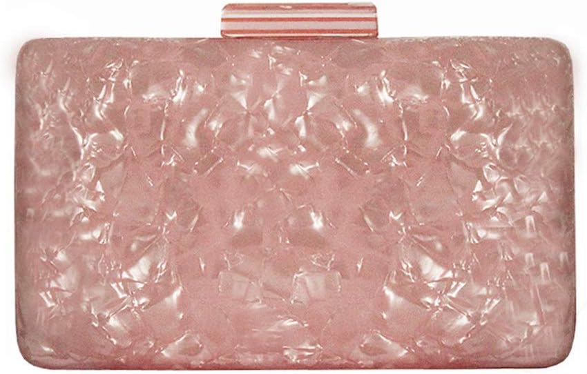Fashion Women Evening Bags Pink Cute Handbag Luxury Party Prom Acrylic Bag Woman Wedding Bride Casual Clutch
