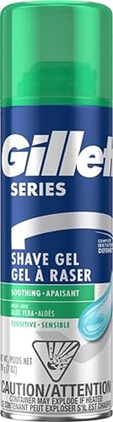 GILLETTE SERIES SHAVING GEL SENSITIVE SKIN 7 OZ