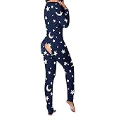 LYSINK Women's Sexy Bodycon Jumpsuit One Piece Pajamas Butt Button Back Flap V Neck Romper Bodycon Bodysuit Sleepwear