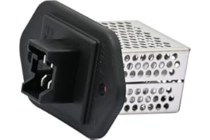 Dcmr Front Manual Temp HVAC Blower Motor Resistor Compatible with Honda Fit 2009 2010 2011 2012 2013 2014 09-14 Fan Control Module AC Cold