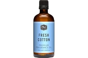 P&J Trading - Fresh Cotton Scented Oil 100ml - Fragrance Oil for Candle Making, Soap Making, Diffuser Oil