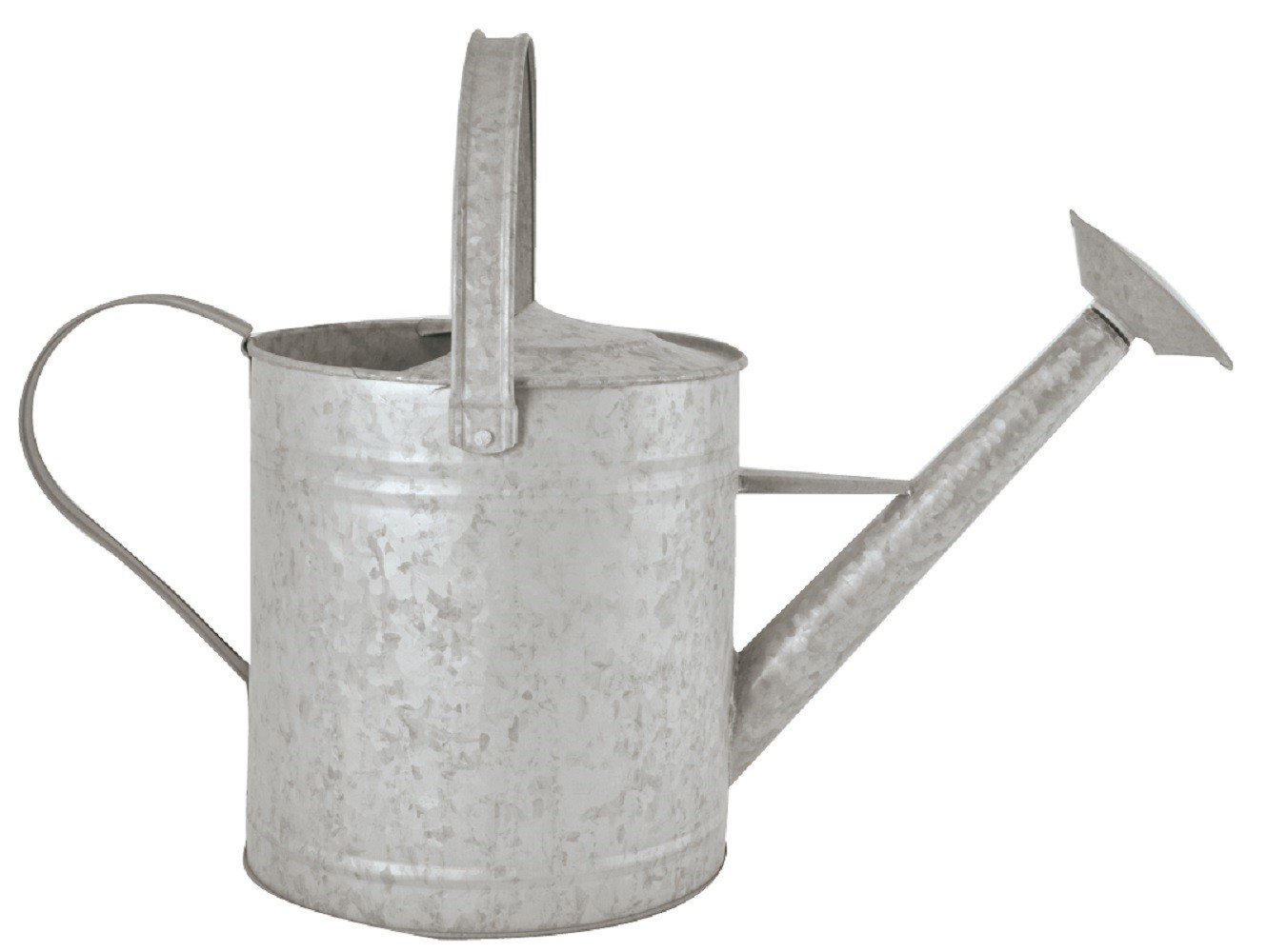 Fallen Fruits OZ45 6.5 Litre Old Zinc Watering Can, Grey (Zinc)