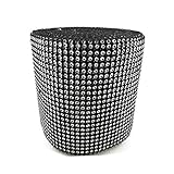 Diamond Mesh Wrap Roll Rhinestone Crystal Ribbon 4.5