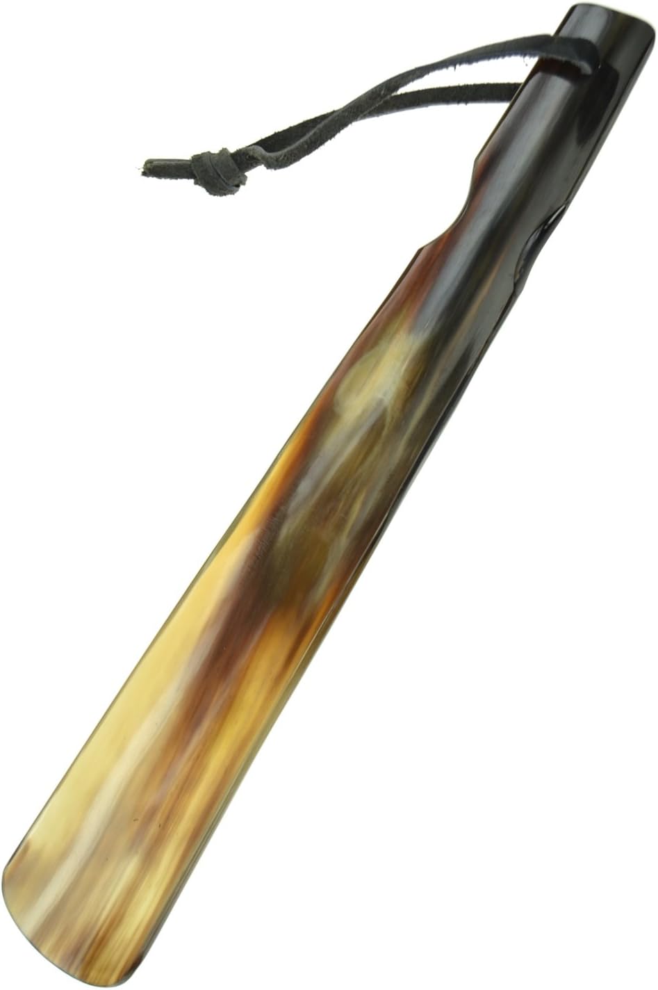 12", 30cm long Flat Handcrafted Real Horn Shoe Horn Amazon.co.uk