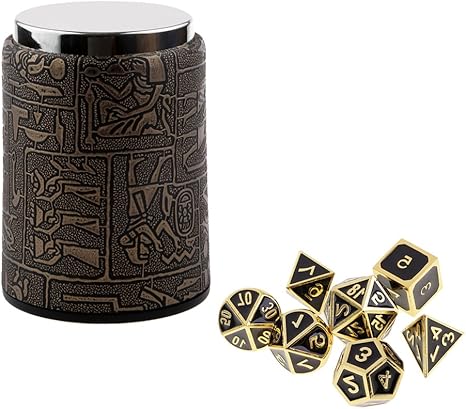 7個 多面体ダイス 1個 ダイスカップ テーブルゲーム サイコロ おもちゃ ゲーム 金属 パーティー 飲み会 盛り上げ ２タイプ選べる 1 ダイス サイコロ おもちゃ Amazon