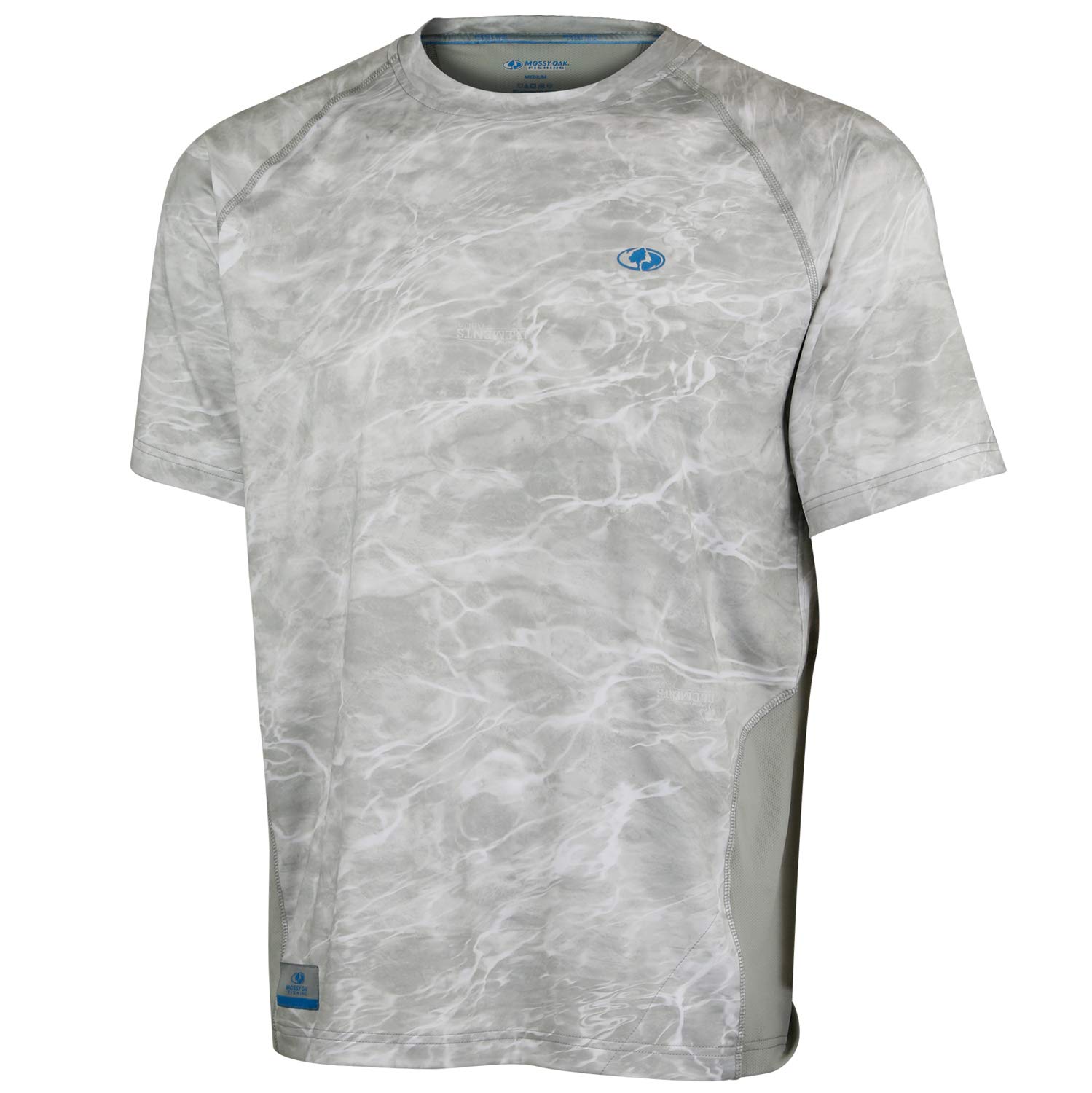 Mossy Oak Short Sleeve Fishing Shirts for Men, Sun Protection Clothing Men