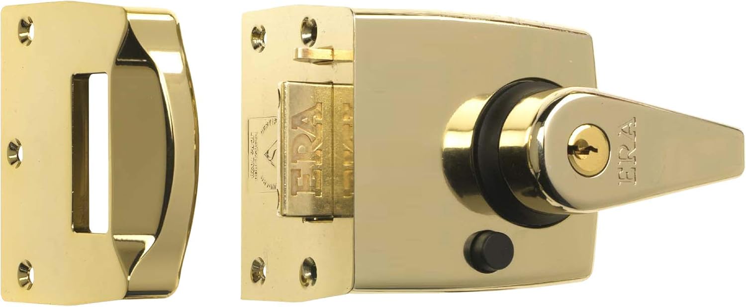 ERA 1930-31 60mm Maximum Security BS Nightlatch with Brass Effect Body, Bronze - Image 3