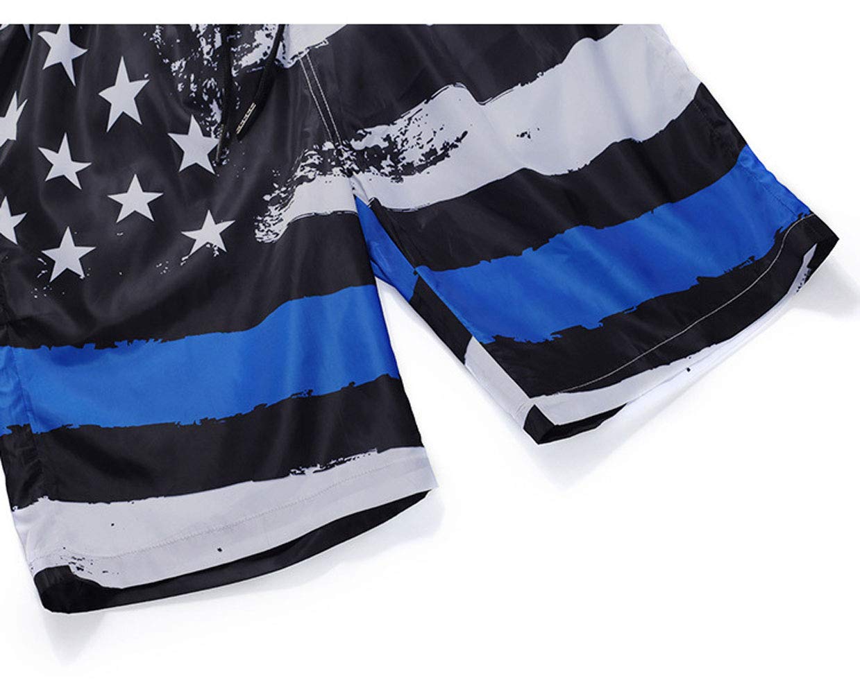 Ophestin Men Swimming Trunks Board Shorts - Quick Dry Beach Shorts with Fun Print Tropical Swim Trunks