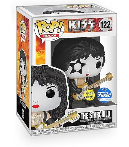 Amazon.com: Funko Kiss + Protector: Pop! Rocks Vinyl Figure