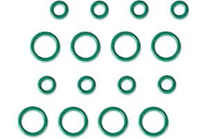 HUTUDAN 16-Pcs Turbo Pedestal O-Ring Kit Replacement for 1994-2003 Ford 7.3L Powerstroke Diesel - Fits F250/F350/E-350/E-450/Econoline, Replaces F4TZ-6N653-A & F4TZ-6N653-B