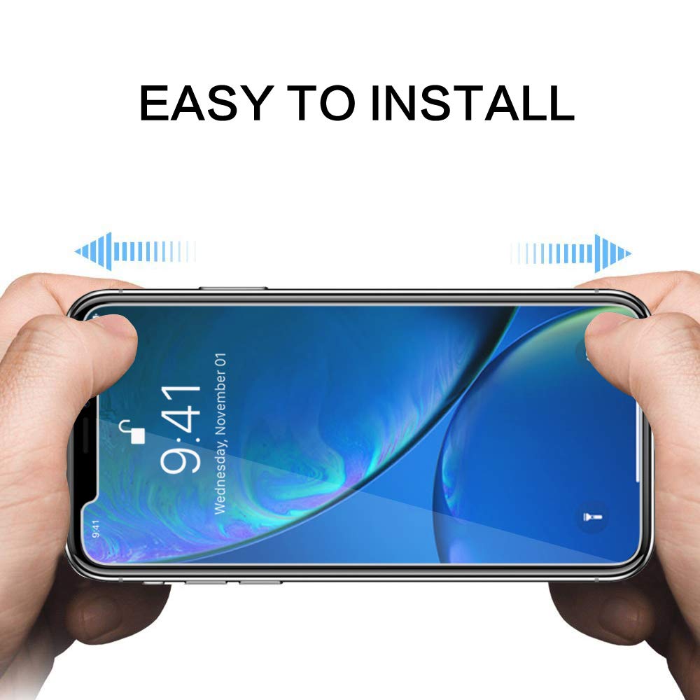 GLASS-M [2 Pack] iPhone XR 6.1\
