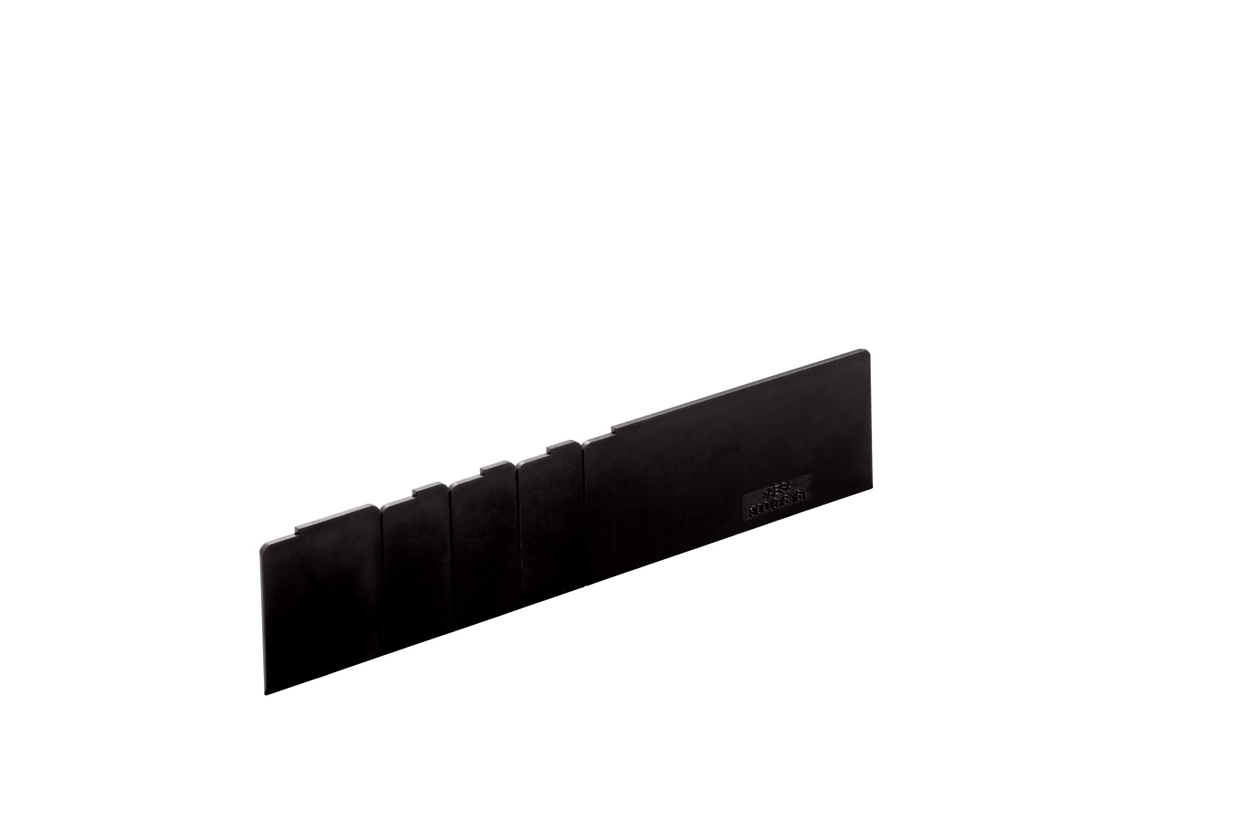 PARAT 900014161 Cross Bar (Inner Division for Toolbox, Height 65 mm, Case Division) Black