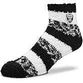 For Bare Feet unisex-adult Nfl Cozy Soft Slipper Socks - Home Socks for Ultim