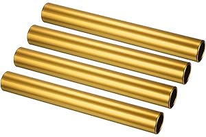 PATIKIL Aluminum Relay Batons, 4 Pcs Field Track Relay Events Baton for Race Gym Track and Field Equipment Class Games Outdoo