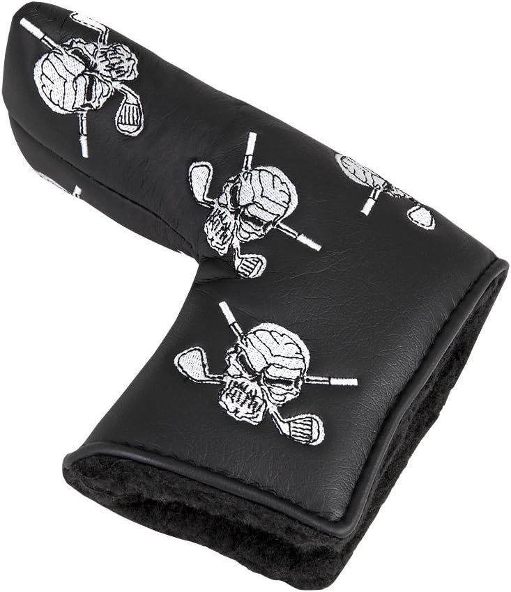TattooGolf Blade Putter Cover with crazy skull design