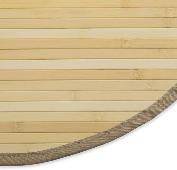PANA Bambus Badematte 50x80 Cm – Rutschfeste Fußmatte Für Badezimmer & Küche, In Stone Grau