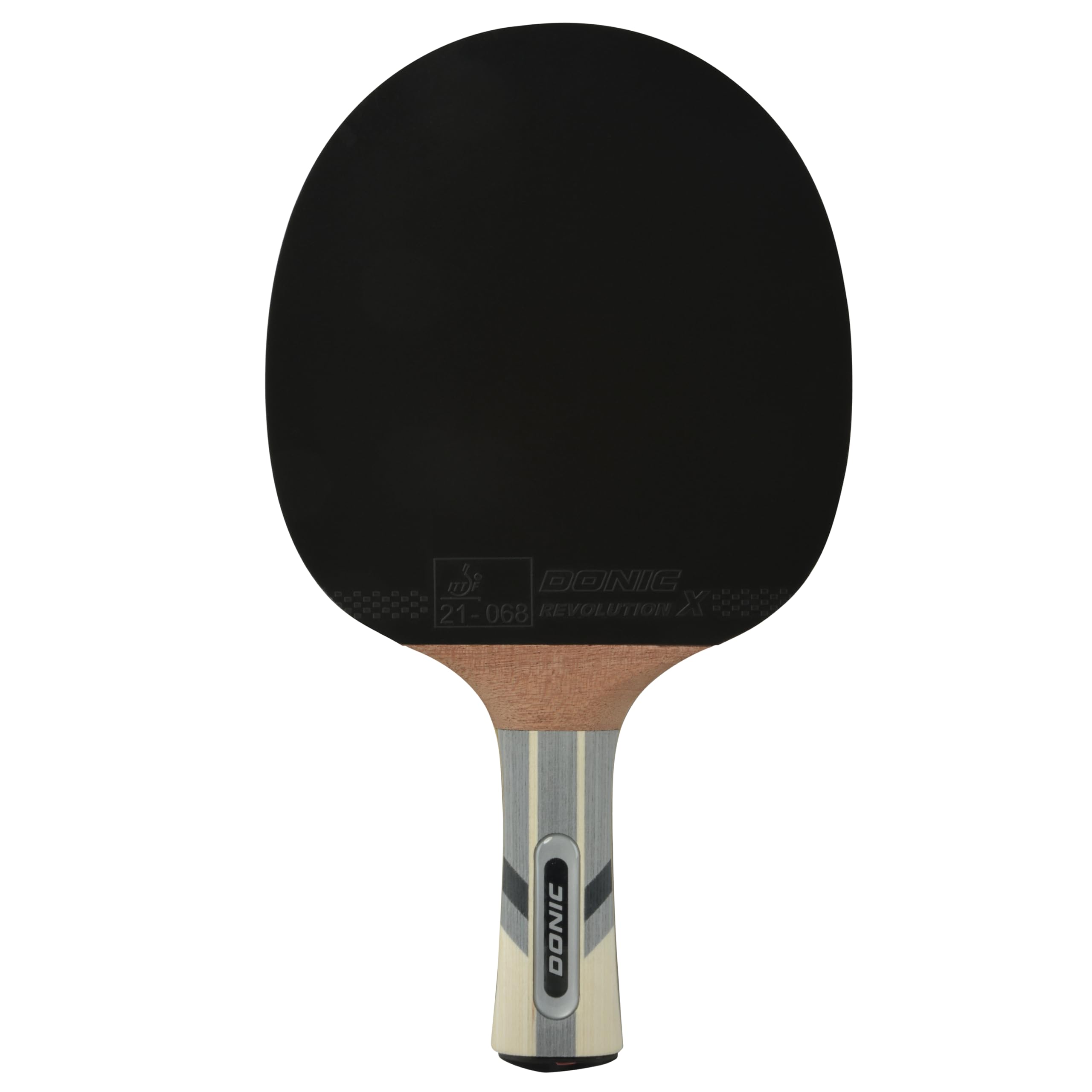 Donic-Schildkröt Waldner 3000 Table Tennis Bat, ABP Handle, Sponge 2.1 mm, Carbon Wood, Liga Pad - ITTF, 751803