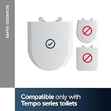 Ideal Standard Tempo Toilet Seat Cover Duroplast White Rounded Easy Install view 6