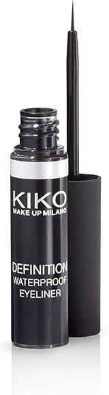 KIKO Milano Definition Waterproof Eyeliner - Liquid, Water-Resistant, Black view 4