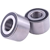HOLDWELL Front Wheel Axle Hub Bearing Pair 90363-32035 9036332035 Compatible with 2001-2005 Lexus IS300 1989-1992 Toyota Cressida