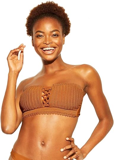 crochet bandeau bikini