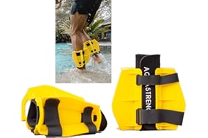 Aquastrength Aquatic Resistance Fins | Increase Drag for Strength & Toning | Pool Fitness Water Leg Weights | Lower Body Pool Weight | Quick Start Guide and Online Programs.