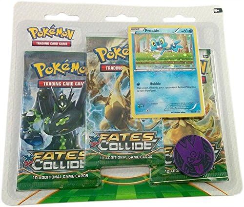 Pokemon Cards XY10 Fates Collide Blister 3-Pack by Beckett Publications
