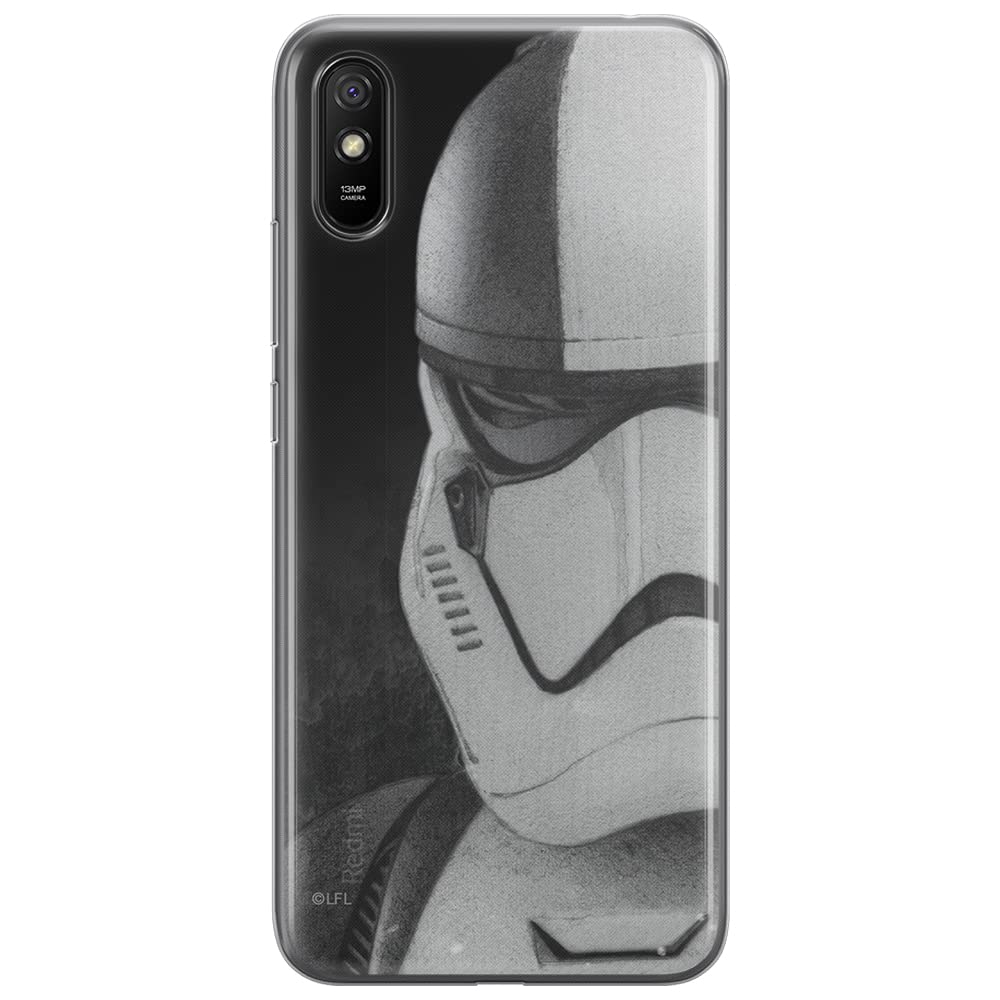 ERT GROUP mobile phone case for Xiaomi REDMI 9A original and officially Licensed Star Wars pattern Stormtrooper 001 optimally adapted to the shape of the mobile phone, case made of TPU