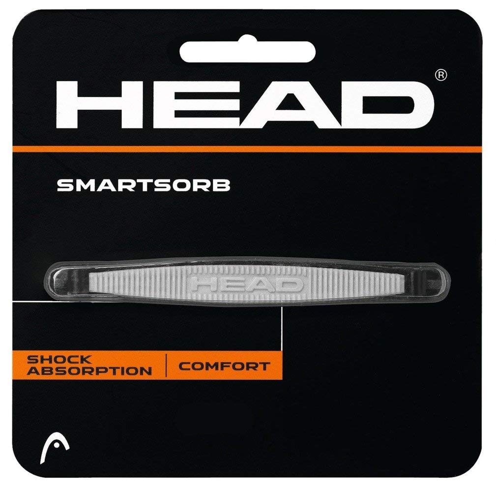 HEAD Smartsorb Shock Absorption Tennis Racquet Vibration Dampeners, Grey