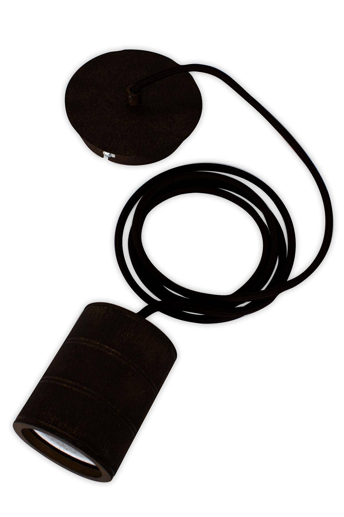 CALEX Pendant lamp, Metal, (Nicht austauschbare) LED, Black/White