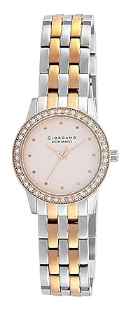 Giordano Analog Yellow Dial Womens Watch - P216-33