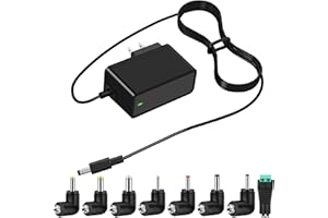 MULTIM Kids Powered Ride On Car Universal Power Charger Supply Compatible with 12V a Variety of Electric Baby Carriage Ride Toy Battery Replacement AC DC Power Adapter Cord