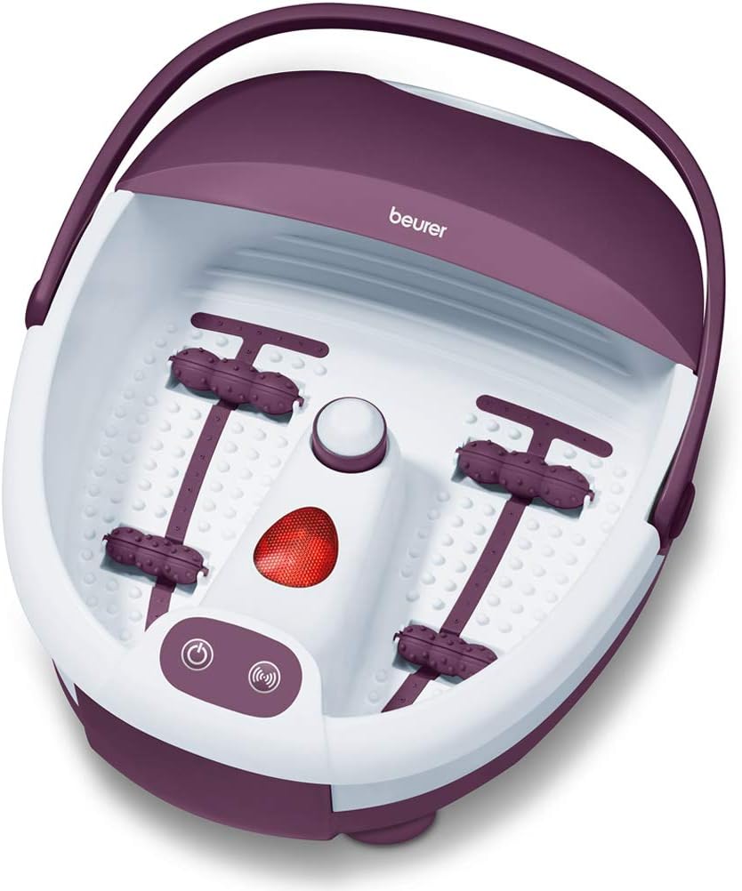 Beurer FB21 Foot Spa with practical carry handle Vibration and bubble