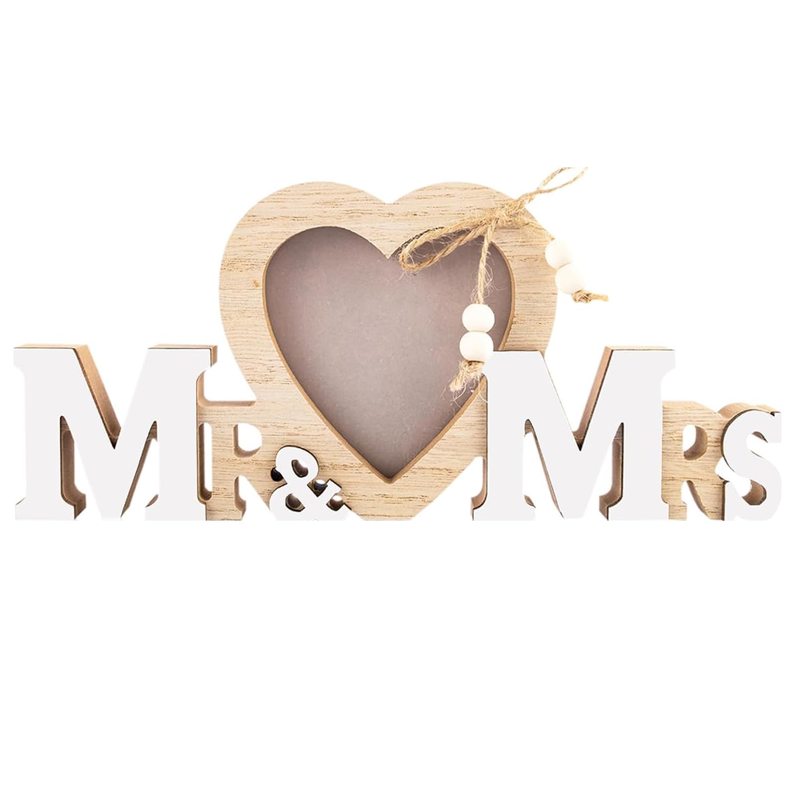 Wedding Gifts, Wedding Decorations with Heart Photo Frame