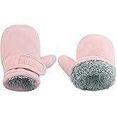 BAVST Baby Toddler Winter Mittens Girls Warm Fleece Lined Gloves Kids Sherpa Lined Mittens for Boys