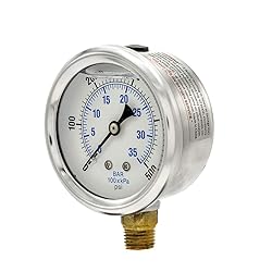 PIC Gauges PRO-201L-254J 0-500 PSI Pressure