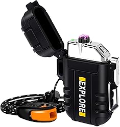 LcFun Electric Lighter, Plasma Lighter Waterproof