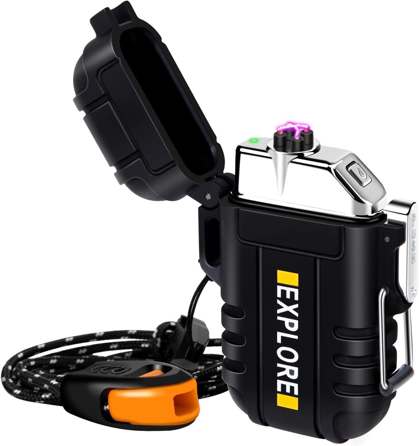 LcFun Electric Lighter, Plasma Lighter Waterproof