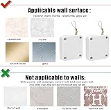 DODUOS 2Pcs Automatic Door Closer White Punch-Free Sensor Door Closers ZTH-A370 view 8